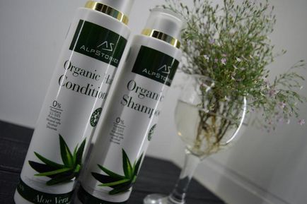 Revizuirea samponului ecologic - credință stacojie - și a balsamului organic - aloe vera - din alpstorii