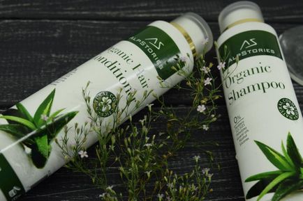 Revizuirea samponului ecologic - credință stacojie - și a balsamului organic - aloe vera - din alpstorii