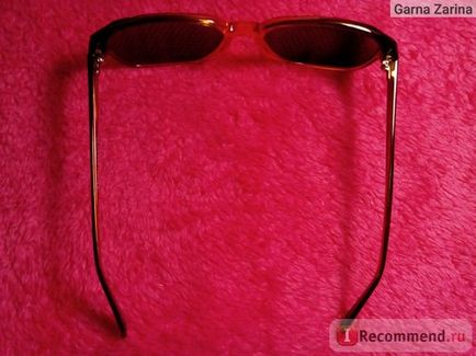 Szemüveg szimulátorok Super Vision lensless perforált - „legyen a szemem pihenés vagy leállításához