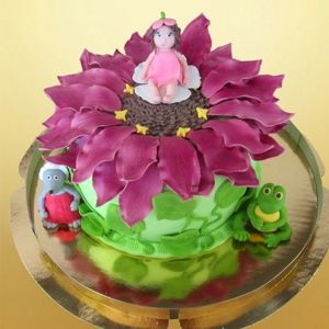 Tórták lányok 36 ötletek (díszítés a tortán) Tórták lányok 36 ötletek