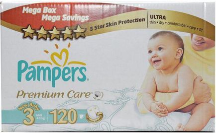 Pampers premium care 3 опис та відгуки