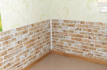 Panouri pentru cărămizi pentru decorarea interioară a pereților, caracteristici ale materialelor