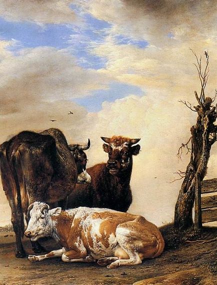 Paulus Potter holland művész XVII (Hunter büntetés) Paulus Potter holland művész XVII