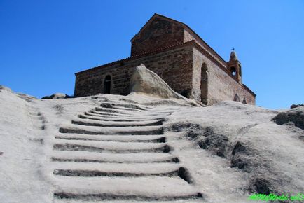 Cave város Uplistsikhe Georgia látnivalók