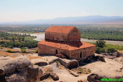 Cave város Uplistsikhe Georgia látnivalók