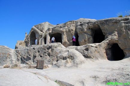 Cave város Uplistsikhe Georgia látnivalók