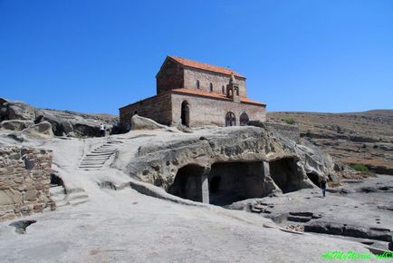 Cave város Uplistsikhe Georgia látnivalók