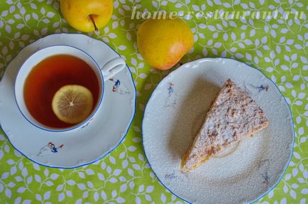 Tortul de nisip cu mere este cea mai delicioasa reteta cu o fotografie!