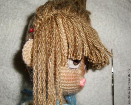 Пишна зачіска для лялечки