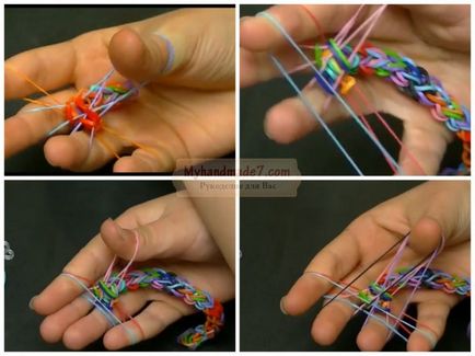 Плетіння браслетів на пальцях кращі майстер-класи з фото