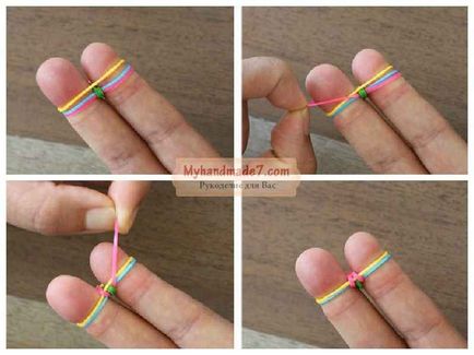 Плетіння браслетів на пальцях кращі майстер-класи з фото - цікаве рукоділля
