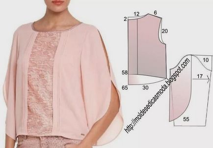 O selecție de bluze de modă luminoase cu modele care pot fi cusute în câteva ore - o mână de util