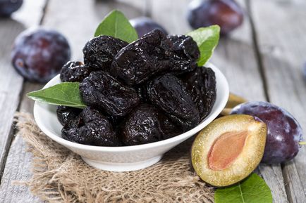 Proprietăți utile ale prunelor - laxativ delicios