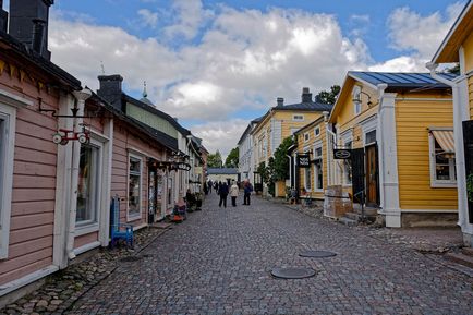 Porvoo irányok és látványosságok Finnország