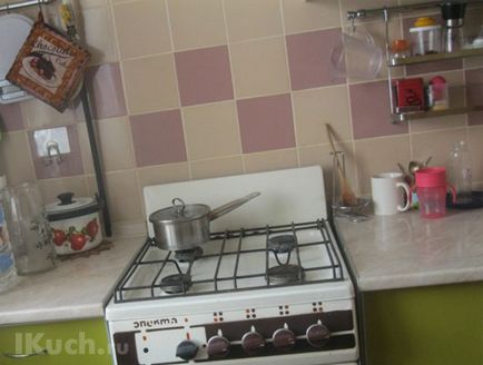 Exemplu de reparare în bucătărie 8 mp M fotografie