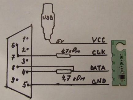 Programator pentru chips-uri 24c04 samsung, fabricarea xerox