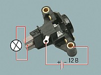 Verificați generatorul vânătorului UAZ, regulatorul său, rotorul și statorul