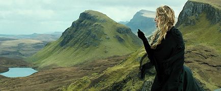 Călătorind în locații de film din Scoția, Cinemafia