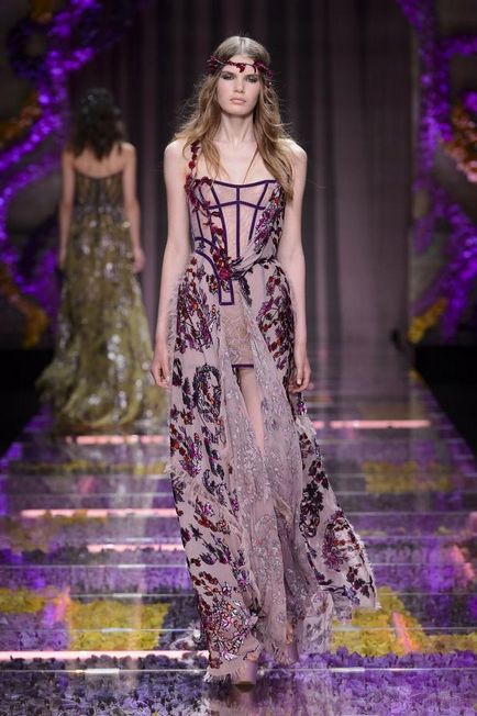 Pihentető boho-chic atelier Versace bájos gyűjteménye haute couture 2016 - Fair