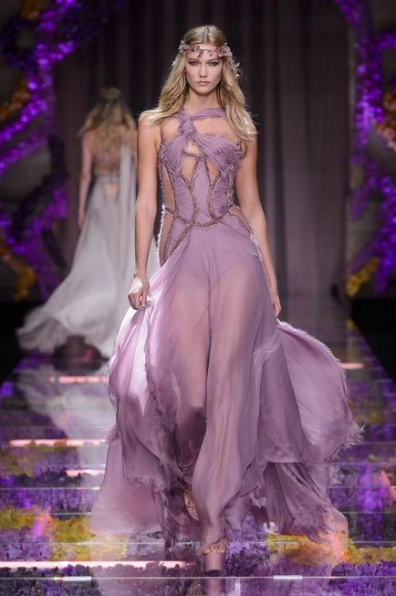 Pihentető boho-chic atelier Versace bájos gyűjteménye haute couture 2016 - Fair