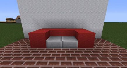 Розглянемо, як зробити диван в майнкрафт