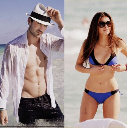 Află! Ian Somerhalder - Biografie - Rolurile principale ale yenului Somerhalder - Nina Dobrev și Yen