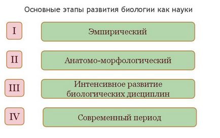 Реферат на тему - коротка історія розвитку біології