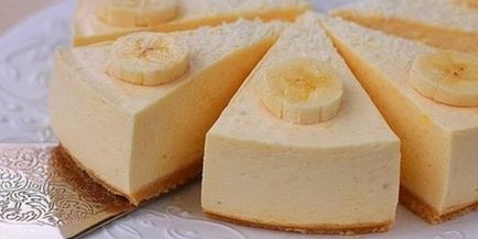 Cheesecake rețetă fără coacere cu fotografie pas-cu-pas
