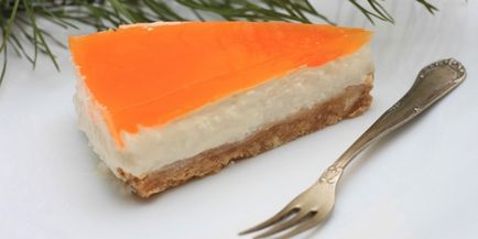 Cheesecake rețetă fără coacere cu fotografie pas-cu-pas