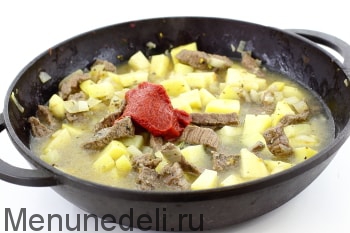 Рецепт угорського супу-гуляшу з картоплею