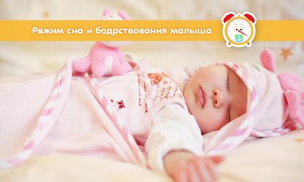 Режим сну і неспання новонародженої дитини - спимо правильно