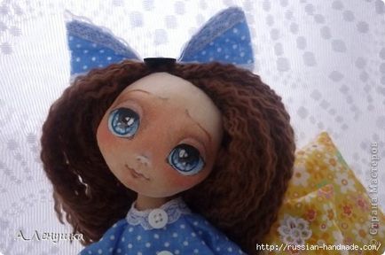 Малюємо очі текстильної ляльки