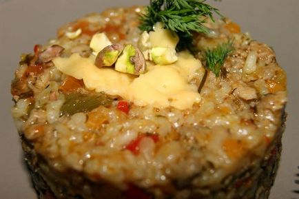 Risotto cu carne tocată și legume, blogul de gătit al masha karmalskaya