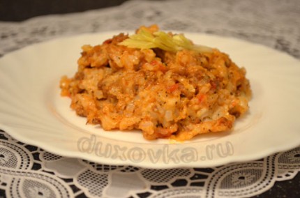 Risotto cu carne tocată - rețetă cu fotografie în mișcare