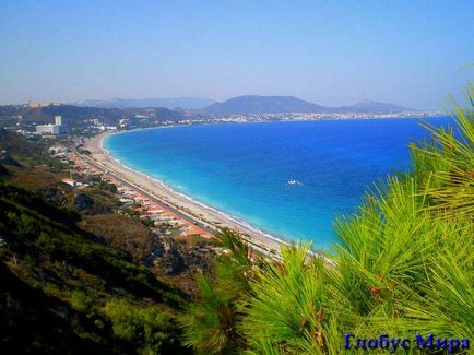 Rhodes látnivalók, fotó Görögország sziget (Faliraki)