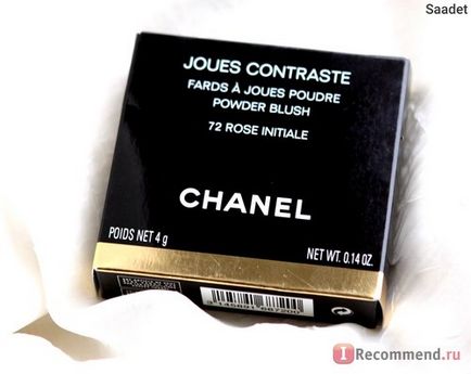 Blush chanel joues contraste uscat - 