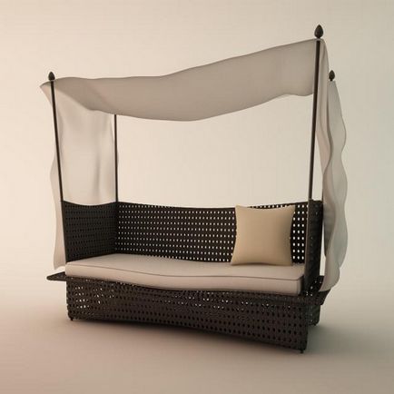 Mobilier de gradina din rattan artificial din interiorul firmei dedon - hd