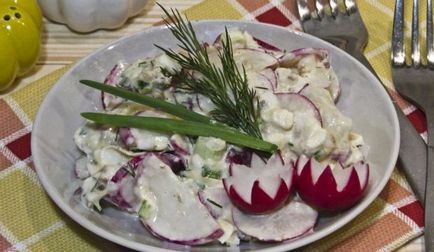 Салат з сардиною рецепт з фото - покрокове приготування салату з редискою і яйцем