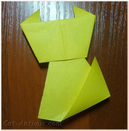 Cea mai simplă păsărică-origami, catantic - pisici și antichități