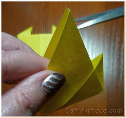 Cea mai simplă păsărică-origami, catantic - pisici și antichități