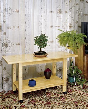 Саморобний пересувний столик - ідеальне рішення для маленьких квартир