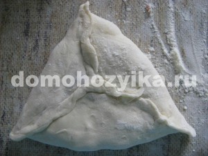 Samsa-recept fényképpel (samosa otthon) Samsa, a recept egy fotót