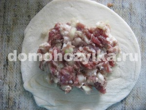 Samsa-recept fotó (samosas recept hús) Samsa, a recept egy fotót