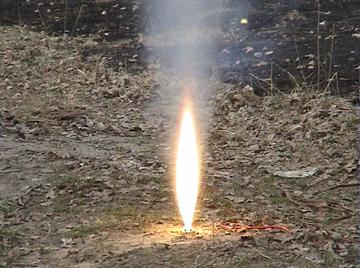 Serge77 - моя ракетна майстерня - випробування палив на перхлорат амонію