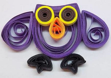 Bagoly Quilling kezdőknek lépésről lépésre mesterkurzust