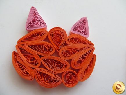 Owl quilling master class cu mâinile pe carte poștală, diagrama foto pentru începători