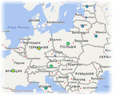 Crearea unei hărți 3d (harta de putere) în ms excel pentru vizualizarea datelor geografice