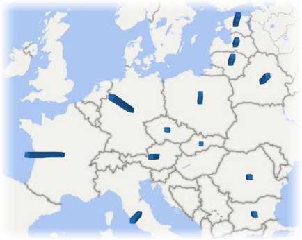 Crearea unei hărți 3d (harta de putere) în ms excel pentru vizualizarea datelor geografice