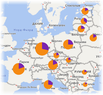 Crearea unei hărți 3d (harta de putere) în ms excel pentru vizualizarea datelor geografice