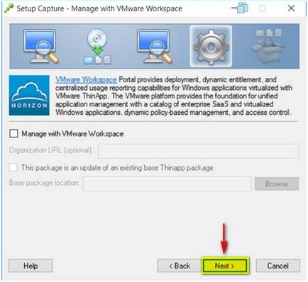 Létrehozása hordozható programok segítségével VMware ThinApp alkalmazások 5